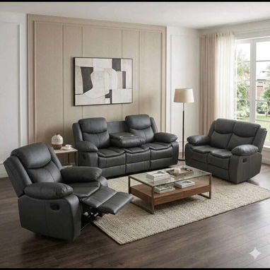 MUEBLE 3-2-1 CUERO DE AIRE - Img 125835444