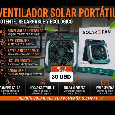Ventiladores recargables - 2/3