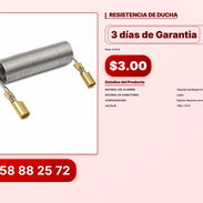 RESISTENCIA DE DUCHA VPT#-0087 - Img 56824636