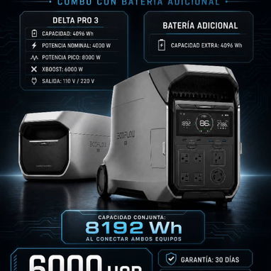 Estaciones de Energía Ecoflow - 4/7