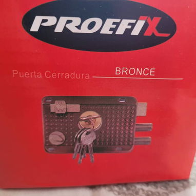 🔒Yale Anticopia,  cerradura con cilindro de Bronce y juego de 5 llaves de cuatro caras. Alta calidad y seguridad. - Img 116998188
