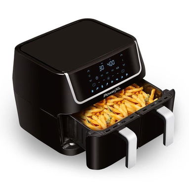 🍟✨ PowerXL Vortex Freidora de Aire Doble Cesta – 10 Litros ✨🔥 (PCB) - Img 126570467