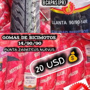 GOMAS DE BICIMOTOS 90/90/14 8 CAPAS EXELENTE PRECIO Y CALIDAD💲📱💲 - Img 54194473