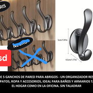 Juego de 5 ganchos de pared - Img 54132357