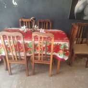 Juego de comedor de uso de 6 sillas - Img 57527586