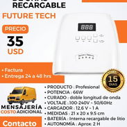 LAMPARA PARA UÑAS RECARGABLE - Img 56705948