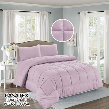 🛌Juegos de edredones de 3000 hilos, cameros de 5 piezas  - 2 fundas - ⁠2 sábanas - Edredón🚚Mensajería disponible - Img 125311042