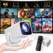 Mini proyector portátil Sainyer Q100 Full HD 1080P compatible con 4K de hasta 200 pulgadas - Img 56891296