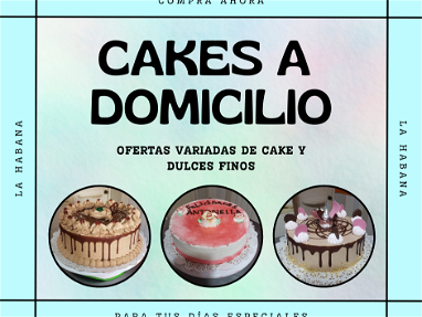 Cakes a domicilio La Habana ...53046021 - Img main-image