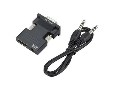 Adaptador HDMI a VGA con salida de audio - Img main-image-45084558