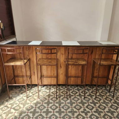 Mostrador de hierro y madera - 2/2