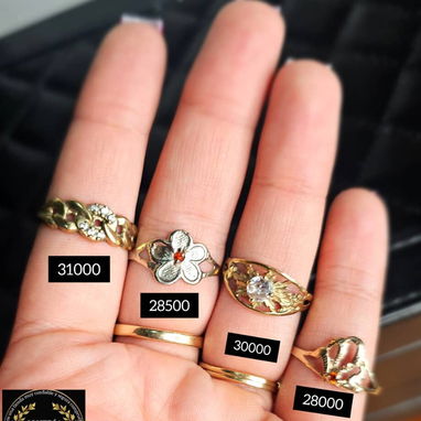 Anillos de oro criollo. Excelente precio - Img 122601945