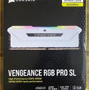 Corsairs vengeance Pro SL RGB 32gb  2x16gb a 3600  mhz - Img 45886329
