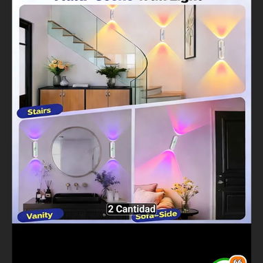 6 Luces LED  con sensor de movimiento - 3/10