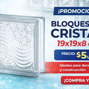 SE VENDEN BLOQUES DE VIDRIO DE 19X19X80CM - Img 55809806