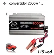 Convertidor de 12V a 110V . Nuevos - Img 50288073