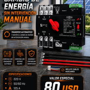 Transfer ATS 3 P | 220V | 125A para Hogares y Negocios - Img 56599174