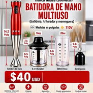 Batidora de mano multiuso - Img 57438402