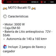 Moto Eléctrica Bucaty F3 - Img 56848646