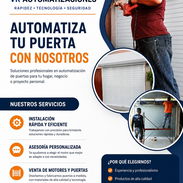 Se fabrican,instalan y automatizan puertas de garaje y protección de negocios - Img 57197637