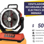 Ventilador recargable BEE ELECTRICS 20000 mAh - Img 55004671