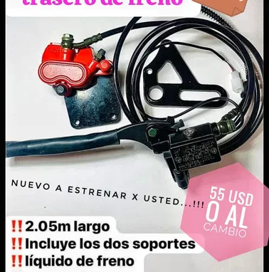 💯✅💯TODO EN SISTEMAS DE FRENOS ,DESDE DISCOS ,PASTILLAS Y GOMAS QUITARUIDOS TODO NEWWW A ESTRENAR 💯✅💯precios en fotos - Img 95110531