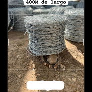 💥💥ROLLOS DE ALAMBRE DE PUA DE 400 M GALBANIZADO ,MAXIMA CALIDAD - Img 54602549