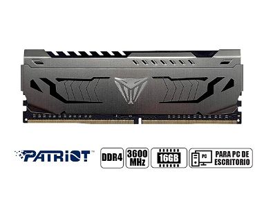 RAM DDR4 GAMER VIPER PATRIOT 16Gb NEW 65USD. Oferta ESPECIAL 🤪 2x16Gb 115USD 😲 - Img main-image-45470241