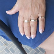 Vendo Anillo Compromiso y Solitario Oro 10 k - Img 57258945