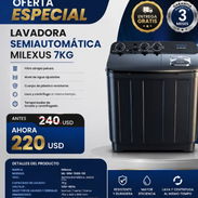Lavadora Semiautomática de 9 kg - Img 57732297