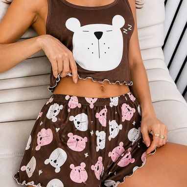 Ropa de dormir short + blusa desde S_M ..   6 Usd - Img 121111562