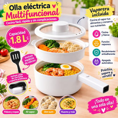 Ollas Eléctricas Multiusos ✨️❤️‍🔥 - 2/4