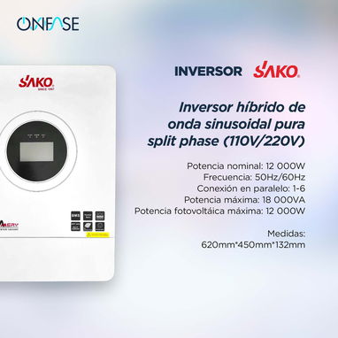 ⚡ SISTEMA SOLAR COMPLETO 12kW + 16kWh + PANELES | TODO INCLUIDO ⚡ - Img 128084013
