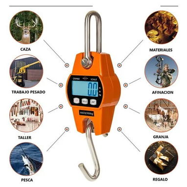 Bascula , pesa digital industrial hasta 300 kg _ 660lb. 40 USD - Img 96786409