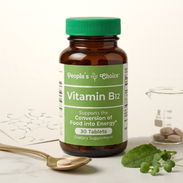 Cianocobalamina (Vitamina B12) 30 Tabletas, People's Choice - Img 58150815