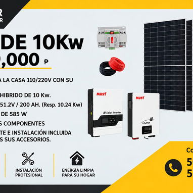 🔥Los mejores precios de toda cuba en kit solares profesionales en "🔆YR Solar"  ✅El precio incluye el montaje y contrat - 5/7