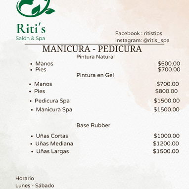 RITI'S Spa, salón Spa,  salón de belleza en Centro Habana - Img 114741631