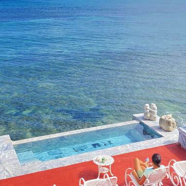Se alquila casa de playa,Santa Fe. Opciones para grupos o parejas. Casa frente al mar con piscina y paneles solares. - Img 124646651
