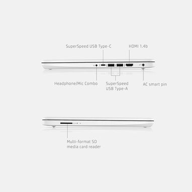 (X) HP Laptop 14-dq3000dx – Intel Celeron N4500, 4GB RAM, 64GB - Img 126477267