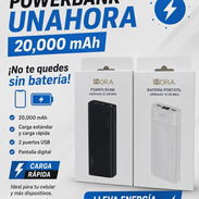 Cargador portátil carga rápida marca 1hora de 20000 mAh - Img 57726325