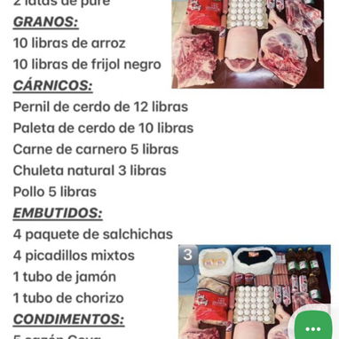 Combos de alimentos - 8/9