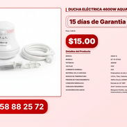 DUCHA ELÉCTRICA 4600W AQUA-Q VPT#-0348 - Img 56831703