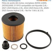 Filtro de Aceite Hyundai Kia - Img 55837019