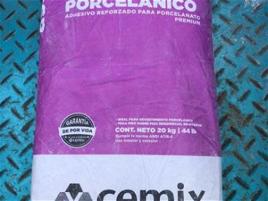 Cintillos Cemento Blanco y Cemento Cola Cemento p400 - Img 65431731