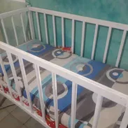 Se vende cuna blanca sin colchón de la dan en la canastilla al pv 58387810 - Img 55228303