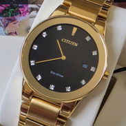 AU1062-56G citizen eco drive unisex DAMA o CABALLERO con 40mm de caja estilo minimalista en su máxima expresión - Img 54233046