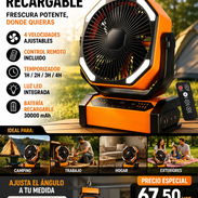 Ventilador recargable 30 000 mAh - Img 56807393