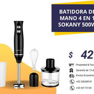 Batidora de mano Sokany 4 en uno - Img 57354153