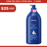 REBAJA!!! 23USD CREMA CORPORAL NIVEA 1L - Img 55763169