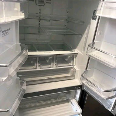 warranty! LG Stainless Steel 3-Door French Door Refrigerator (Ultra Capacity) send a direct massage   Selling stainless - 3/3